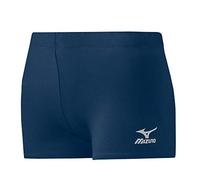 Mizuno Core Flatfront Vortex Hybrid Shorts, Donna, Navy, L