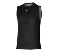 Mizuno Core Graphic Camicia Da Corsa Uomini-Nero