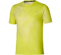 MIZUNO Core Graphic Short Sleeve Tee - Uomo - Verde / Giallo - Taglia L- modello 2026