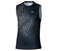 Mizuno Core Graphic Sleeveless Nero / Gray Uomo TagliaL