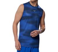 Mizuno CORE GRAPHIC SLEEVELESS Reflexblue Uomo TagliaXXL