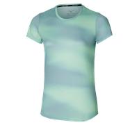 Mizuno CORE GRAPHIC T-SHIRT Flash mint Donna TagliaM