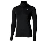 Mizuno Core Impulse Half Zip Camicia da corsa Donna-nero