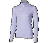 Mizuno Core Impulse Half Zip Long Sleeve T-shirt Blu,Viola L Donna