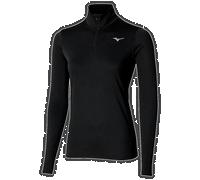 Mizuno Core Impulse Half Zip Camicia da corsa Donna-nero
