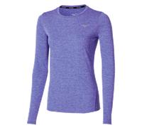 Mizuno Core Impulse Long Sleeve tee Iris Bloom Donna TagliaL