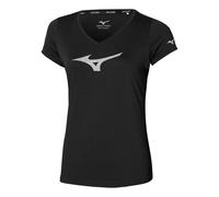 Mizuno Core RB Camicia Da Corsa Donna-Nero