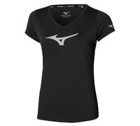 Mizuno Core RB Camicia Da Corsa Donna-Nero