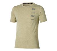 Mizuno Core Run Short Sleeve Tee Elm Uomo TagliaXL