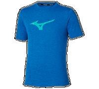 Mizuno Core Runbird Short Sleeve Tee Princess Blu Uomo TagliaS