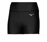 Mizuno Core Short Tight (W) Leggings, Nero, S Donna