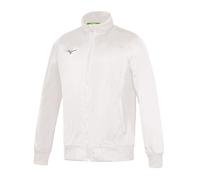MIZUNO Core TR Jacket U Cappotto, Bianco, M Unisex-Adulto