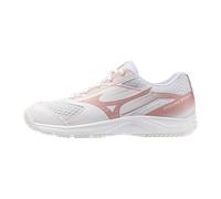 Mizuno CYCLONE SPEED 5 Scarpe da pallavolo Bianco/Rose Elegance/Lava Falls Donna Taglia40