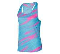 Mizuno DAF Graphic Tank Maglietta, Antica Sabbia, S Donna