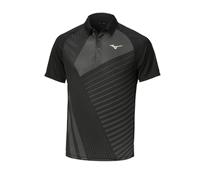 Mizuno Dash Polo Nero Donna/Uomo TagliaL