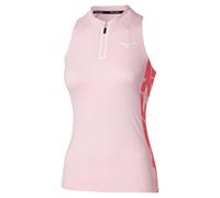 Top da tennis da donna Mizuno Daybreakers Printed - barely pink - Rosa (L)