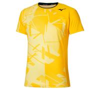 Mizuno Daybreakers Shadow Graphic Maglietta Uomini - giallo