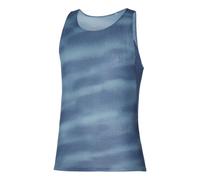 Mizuno DryAeroFlow Graphic Camicia Da Corsa Uomini-Blu,Blu Chiaro