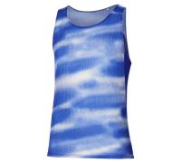 Mizuno DRYAEROFLOW GRAPHIC TANK Bianco Uomo TagliaXL