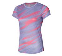 Mizuno DryAeroFlow Graphic Tee Pastel Lilac Donna TagliaM