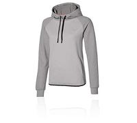 Mizuno Felpa con Cappuccio da Donna Athletic, Grigio, S