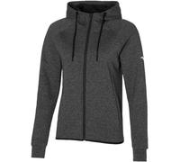 Mizuno Felpa con Cappuccio RB, Nero, XS Donna