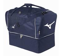 Mizuno Team Football Bag Large Blue Navy Borsone da adulto con fondo rigido