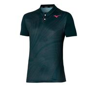 Mizuno Frontier Shadow Polo Uomini in nero, Taglia: S