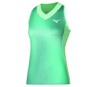 Mizuno Frontier Sleeveless T-shirt Verde M Donna