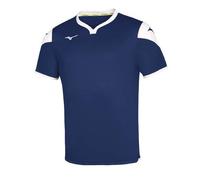 Mizuno Game Shirt Runbird - Maglietta da Uomo, Uomo, Maglietta, P2EA750070, Navy/White (Blu Navy, Bianco), XL