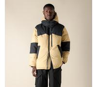 Mizuno GORETEX WINDSTOPPER DHAULAGIRI DOWN JACKET Beige taupe / black Uomo TagliaXXL