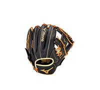 Mizuno Prospect Select, Guanto Palla Ragazzo, Deep 3 Web-Nero/Marrone, 11.5" | Infield