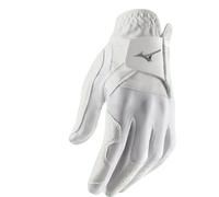 Mizuno Guanti elasticizzati da uomo, bianco