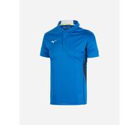 Mizuno Polo Hex Rect - Tennis manica corta - Blu Royal Uomo M