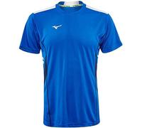Mizuno Hex Rect Tee Maglietta da Uomo, Uomo, Maglietta, 62EA700222, Bianco (Royal/White), L