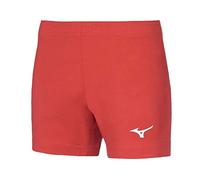 Pantaloncini da donna Mizuno Team high-kyu trad Rouge L