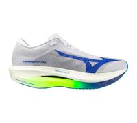 Mizuno HYPERWARP PRO Scarpe da corsa, bianco/giallo fulmine/blu iper, bianco, 46 EU