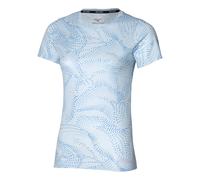Mizuno Impulse Core Graphic Camicia Da Corsa Donna-Blu Chiaro