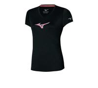 Mizuno Impulse Core RB Tee, T-Shirt Donna, Nero, XS