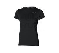 Mizuno Impulse Core Short Sleeve T-shirt Nero S Donna