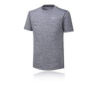 Maglia a manica corta mizuno impulse core grigio