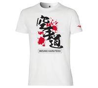 Mizuno Karate Tee Jr Bianco Junior Taglia152