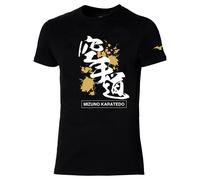 Mizuno Karate Tee Jr Nero Junior Taglia116