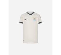 Mizuno Lazio Away 25-26 Jr - Maglia Calcio Ufficiale - Bianco 128CM