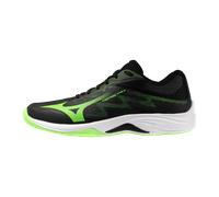 Scarpe da palestra per bambini Mizuno Lightning Star Jr. Black/Jade Lime/Mandarin Orange EUR 38,5