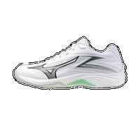 Mizuno LIGHTNING STAR Z7 Jr. Scarpe da hockey Bianco/Nero/Frozen Emerald Junior Taglia34,5