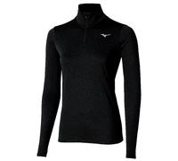 Mizuno Core Impulse Half Zip Long Sleeve T-shirt Nero S Donna