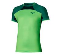 Mizuno Maglietta Uomini - verde neon, Taglia: XXL