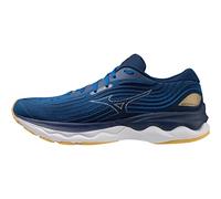 Mizuno Men Wave Skyrise 4 Neutral Running Shoe Running Shoes Blue - Grey 7,5