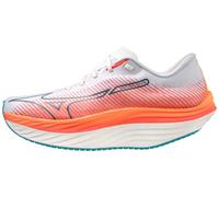 Mizuno Men's Wave Rebellion PRO Running Shoe, Bianco Argento, 44.5 EU